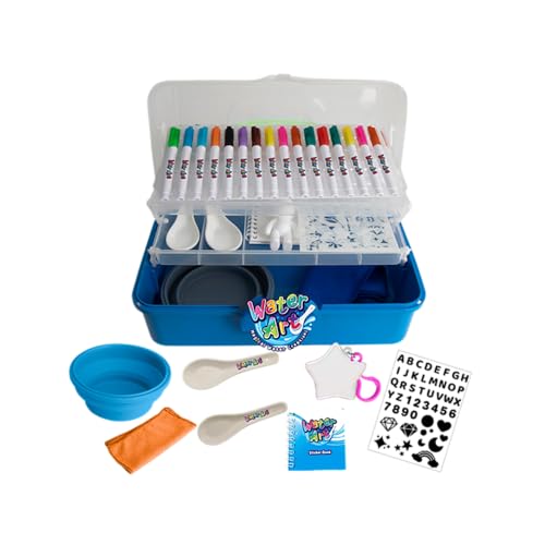 Silverlit - Water Art Pack Deluxe – Magisches Wasser-Zeichen-Set – Male auf dem Zauberlöffel schwebt von Silverlit