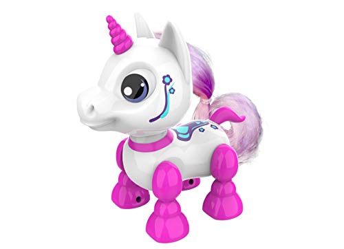 Silverlit YCOO 88525 ROBO HEADZ UP Einhorn by, Einhorn Roboter, Ton- und Lichteffekte, Roboter für Kinder, multidirektionale Steuerung,13 cm, pink und weiß, ab 3 Jahren Silverlit YCOO 88525 ROBO HEADZ UP Einhorn by, Einhorn Roboter, Ton- und Lichteffekte, Roboter für Kinder, multidirektionale Steuerung,13 cm, pink und weiß, ab 3 Jahren von Silverlit