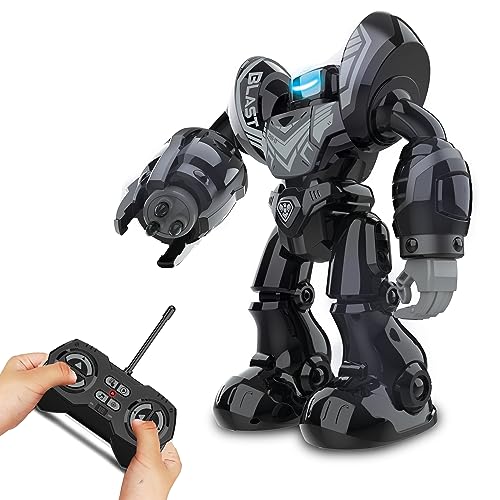 Silverlit YCOO - Robo Blast Schwarz - Ferngesteuerter Roboter - Schießfunktion - Inklusive Musik - Tanzfunktion -XXL Roboter Silverlit YCOO - Robo Blast Schwarz - Ferngesteuerter Roboter - Schießfunktion - Inklusive Musik - Tanzfunktion -XXL Roboter von Silverlit