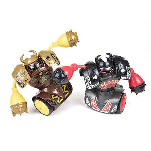 YCOO by SILVERLIT - Pack 2 Roboter Kombat Viking Ferngesteuerte - Umweltfreundliche Verpackung - Einfach auszupacken-14cm- Tritt Deinen Gegner an, um ihn auf den Boden zu Legen - 5,6,7,8,9,10 Jahre von YCOO