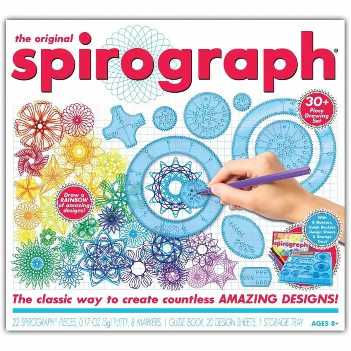 Zeichenset Spirograph Silverlit 30 Stücke von Silverlit