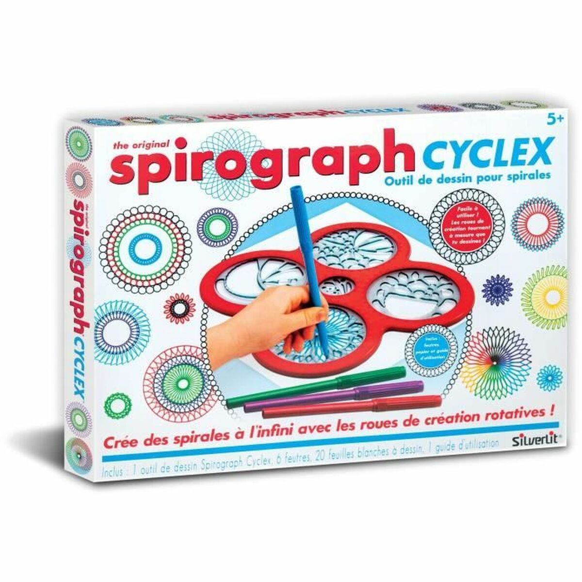 Zeichenset Spirograph Silverlit cyclex 1 Stücke von Silverlit