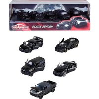 Majorette Spielzeugauto Black Edition 1:64 7,5cm 5 Stück von Simba Dickie