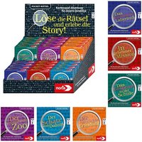 Noris Pocket Rätsel Kartenspiel Abenteuer, 1 Stück sortiert von Simba Dickie