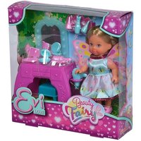 Simba 105733507 - Evi Love, Beauty Fairy, Fee-Anziehpuppe mit Zubehör, 12 cm von Simba Dickie