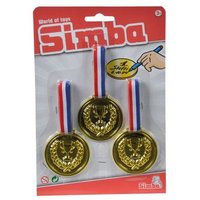 Simba 108612196 - 3 Goldmedaillen zum Umhängen Simba 108612196 - 3 Goldmedaillen zum Umhängen von Simba Dickie