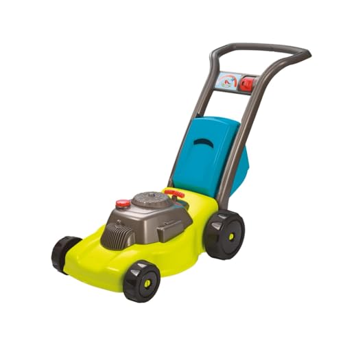 Simba Dickie Rasenmäher mit Grasfang - 7600004280 Rasenmäher Blau/gelb OneSize von Simba Dickie