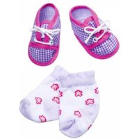 Puppenzubehör New Baby Born Schuhe und Socken 4fach sortiert von Simba Toys GmbH & Co. KG