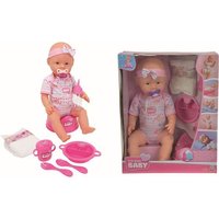 New Born Baby Babypuppe, Rosa Zubehör von Simba Toys GmbH & Co. KG