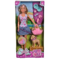Simba 105733310 - Steffi Love, Puppy Walk, Steffi mit Hundemami, Puppe, 29 cm Simba 105733310 - Steffi Love, Puppy Walk, Steffi mit Hundemami, Puppe, 29 cm von Simba Toys GmbH & Co.
