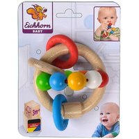 Eichhorn 100017040 - Baby Greifling 3D Holz von Simba Toys