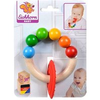 Eichhorn 100017047 - Beißring mit Beißplatte, Greifling von Simba Toys