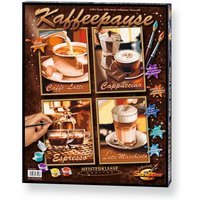 Kaffeepause, Kaffee Spezialitäten, Malen nach Zahlen Kaffeepause, Kaffee Spezialitäten, Malen nach Zahlen von Simba Toys