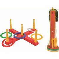 Kreuz-Ringwurfspiel mit 5 Ringen von Simba Toys