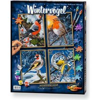 Malen nach Zahlen: Wintervögel Malen nach Zahlen: Wintervögel von Simba Toys