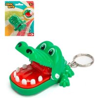 NORIS 606132081 - CROCBITE, Mini beißendes Krokodil, Schlüsselanhänger von Simba Toys
