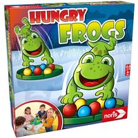 Noris 606061859 - Hungry Frogs, Reaktionsspiel von Simba Toys