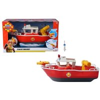Simba 109252580 - Feuerwehrmann Sam, Titan Rettungsboot mit Figur, Länge: 32 cm von Simba Toys