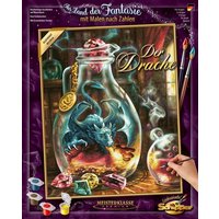 Schipper 609130845 - Malen nach Zahlen, Der Drache, 40 x 50 cm Schipper 609130845 - Malen nach Zahlen, Der Drache, 40 x 50 cm von Simba Toys
