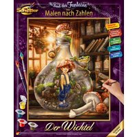 Schipper 609130846 - Malen nach Zahlen, Der Wichtel, 40 x 50 cm Schipper 609130846 - Malen nach Zahlen, Der Wichtel, 40 x 50 cm von Simba Toys