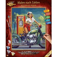 Schipper 609130875 - Malen nach Zahlen, Route 66, 40 x 50 cm Schipper 609130875 - Malen nach Zahlen, Route 66, 40 x 50 cm von Simba Toys