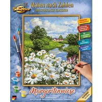 Schipper 609240899 - Malen nach Zahlen, Meisterklasse Klassiker, Margeritenwiese, 24x30cm Schipper 609240899 - Malen nach Zahlen, Meisterklasse Klassiker, Margeritenwiese, 24x30cm von Simba Toys