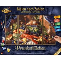 Schipper 609260864 - Malen nach Zahlen, Prunkstillleben, Triptychon, 50 x 80 cm von Simba Toys