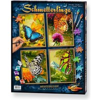 Schipper 609340628 - Malen nach Zahlen: Schmetterlinge Schipper 609340628 - Malen nach Zahlen: Schmetterlinge von Simba Toys