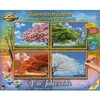 Schipper 609340902 - Malen nach Zahlen, Vier Jahreszeiten, Quattro je 18x24cm Schipper 609340902 - Malen nach Zahlen, Vier Jahreszeiten, Quattro je 18x24cm von Simba Toys