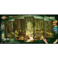 Schipper 609450832 - Malen nach Zahlen, Unser Wald, Polyptychon, 132 x 72 cm Schipper 609450832 - Malen nach Zahlen, Unser Wald, Polyptychon, 132 x 72 cm von Simba Toys