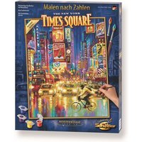 Schipper Malen-nach-Zahlen - Meisterklasse Premium - New York City - Times Square bei Nacht von Simba Toys