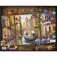 Schipper Malen-nach-Zahlen - Meisterklasse Triptychon - Venedig - Die Stadt in der Lagune von Simba Toys