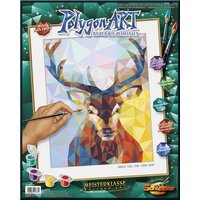 Schipper Malen-nach-Zahlen - Polygon - Art Hirsch von Simba Toys