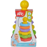 Simba 104018158 - ABC Ringpyramide 6-teilig von Simba Dickie