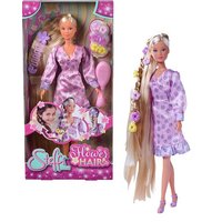 Simba 105733640 - Steffi Love Flower Hair, Modepuppe, Ankleidepuppe, 29 cm von Simba Toys