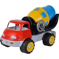Simba 107134611 - Betonmischer mit Softreifen, Kunststoff, 38 cm, Sandspielzeug von Simba Toys