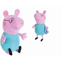 Simba 109261005 - Peppa Pig, Plüsch Papa Wutz, Tierfigur, 37cm von Simba Toys