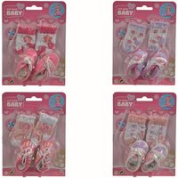 Simba - New Born Baby - Schuhe und Socken, 4-sort. von Simba Toys