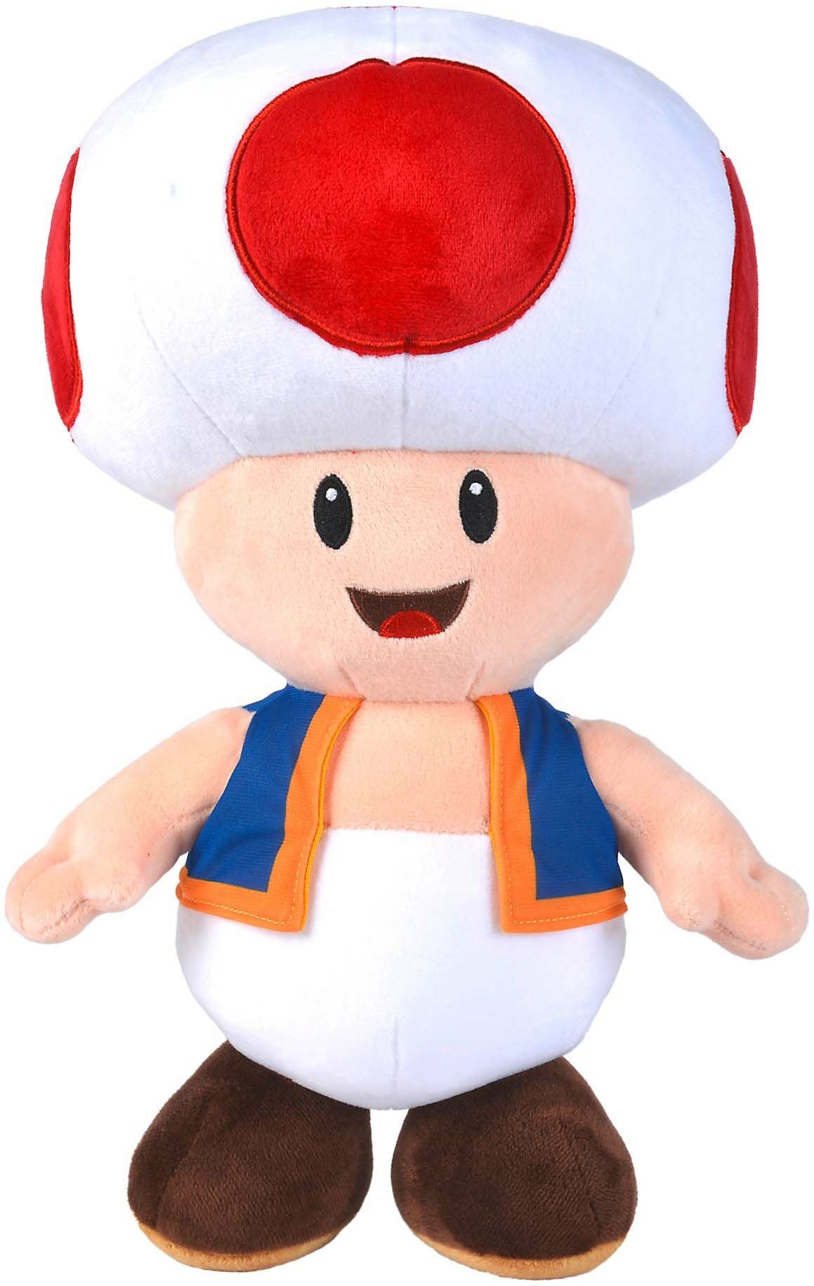 Super Mario Plüschspielzeug Toad 40 cm Super Mario Plüschspielzeug Toad 40 cm von Simba Toys