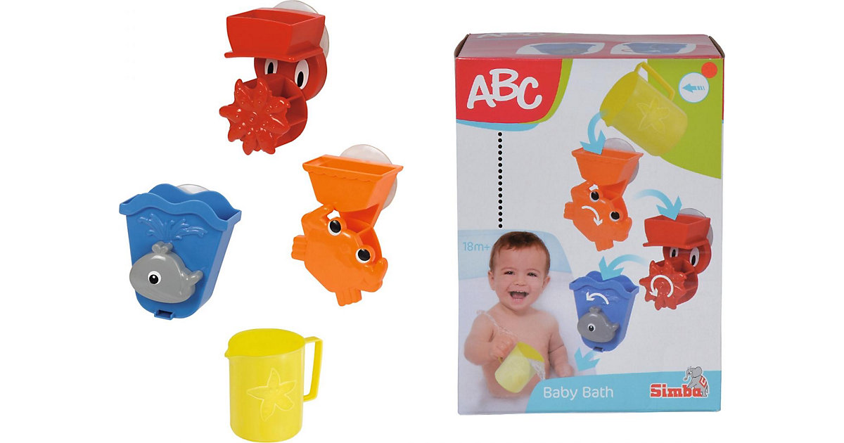 ABC - Badespielset mehrfarbig von Simba