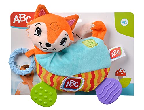 Simba ABC Forest Friends Plüsch Zahnhilfe, 2-Fach Sortiert, es Wird nur EIN Artikel geliefert, weich gefüllte, Knisterpapier und Ring zum Anhängen, 20cm, ab den ersten Lebensmonaten Simba ABC Forest Friends Plüsch Zahnhilfe, 2-Fach Sortiert, es Wird nur EIN Artikel geliefert, weich gefüllte, Knisterpapier und Ring zum Anhängen, 20cm, ab den ersten Lebensmonaten von Simba