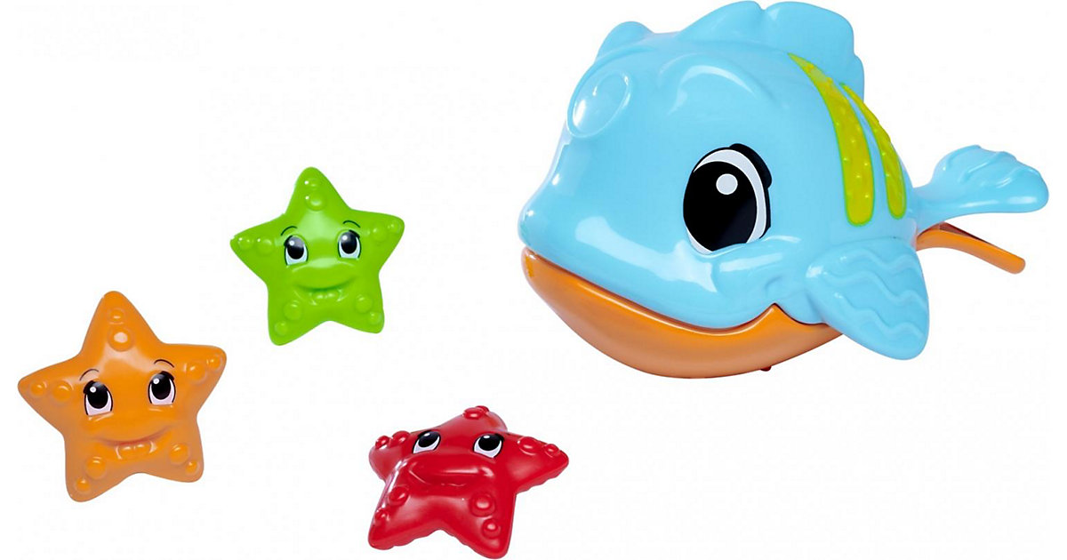 ABC Hungriger Fisch, Baby-Badespielzeug von Simba