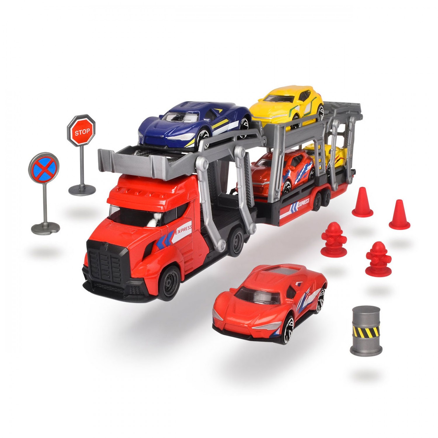 Autotrasportatore Dickie Toys by Simba Transporter Set Rosso Autotrasportatore Dickie Toys by Simba Transporter Set Rosso von Simba