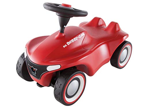 BIG-Bobby-Car-Neo Rot - Rutschfahrzeug für drinnen und draußen, Kinderfahrzeug mit Flüsterreifen im modernen Design, für Kinder ab 1 Jahr BIG-Bobby-Car-Neo Rot - Rutschfahrzeug für drinnen und draußen, Kinderfahrzeug mit Flüsterreifen im modernen Design, für Kinder ab 1 Jahr von BIG Spielwarenfabrik