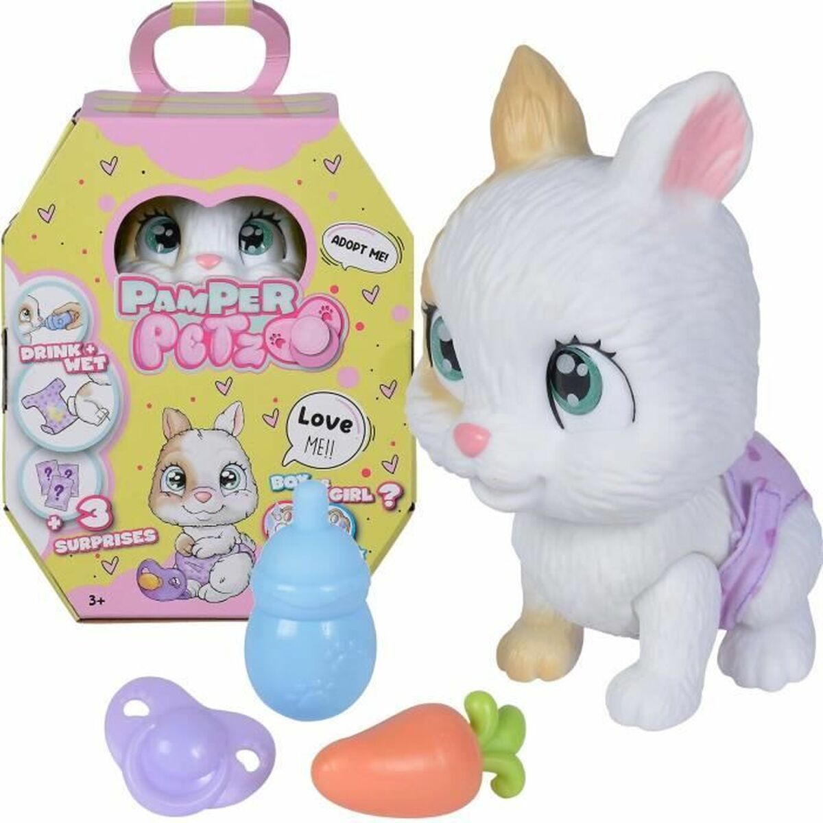 Babypuppe mit Zubehör Simba Pamper Petz Babypuppe mit Zubehör Simba Pamper Petz von Simba