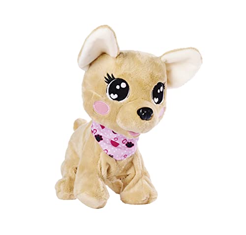 Simba - Chi Chi Love Baby Boo – Plüsch-Hund, interaktiv – reagiert auf 12 Befehle – 60 Verschiedene Sounds – Französische Version – 105893500002 von Simba