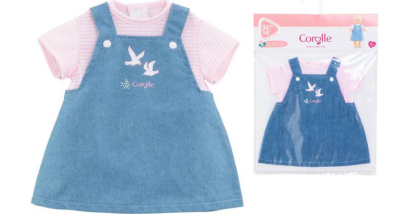 Corolle Mon Grand Poupon 36cm Kleid gestreift, Loire mehrfarbig von Simba