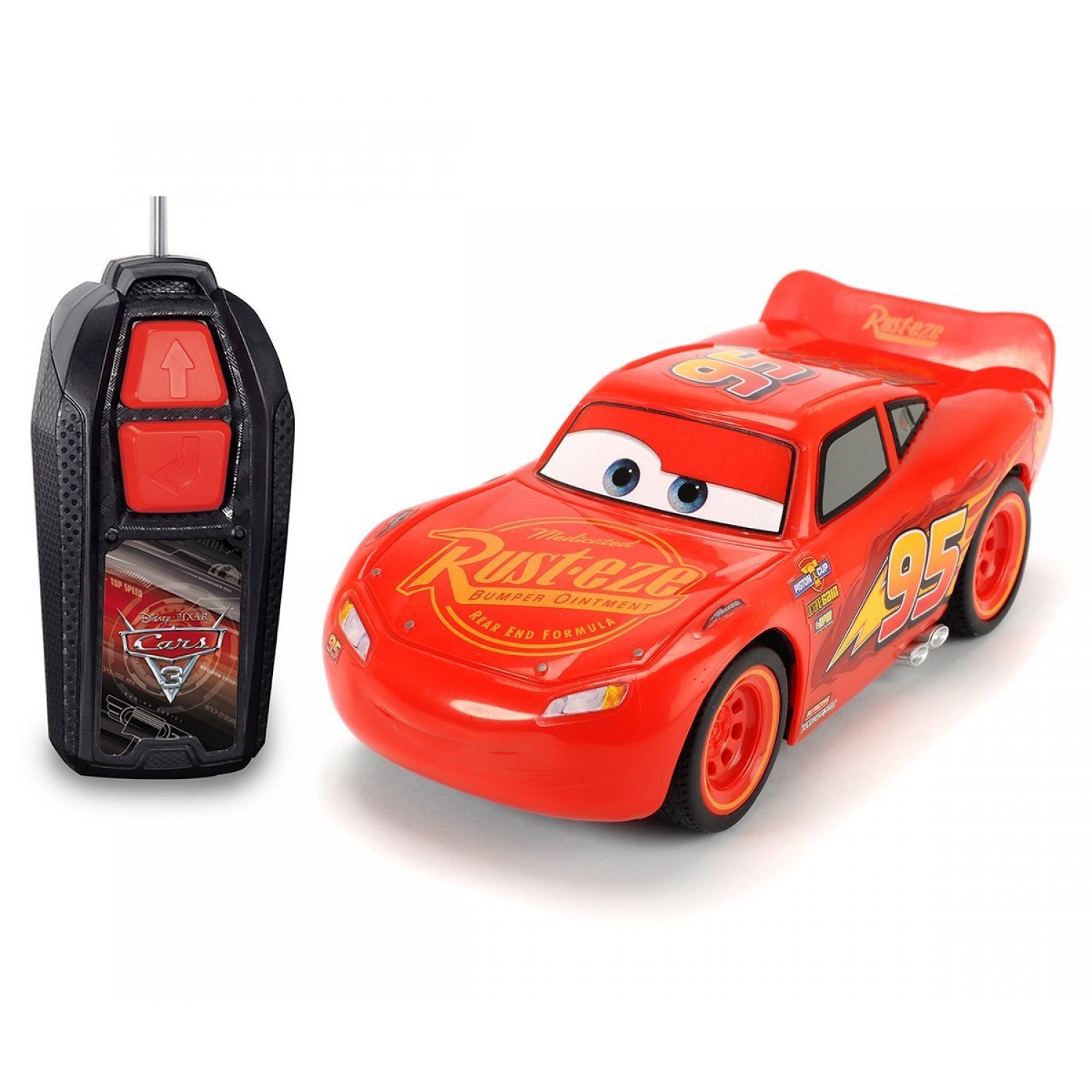 Dickie Toys 203081000 Fahrzeug "rc Cars 3 Lightning Mcqueen Single Drive 1:32, 14cm" Dickie Toys 203081000 Fahrzeug "rc Cars 3 Lightning Mcqueen Single Drive 1:32, 14cm" von Simba