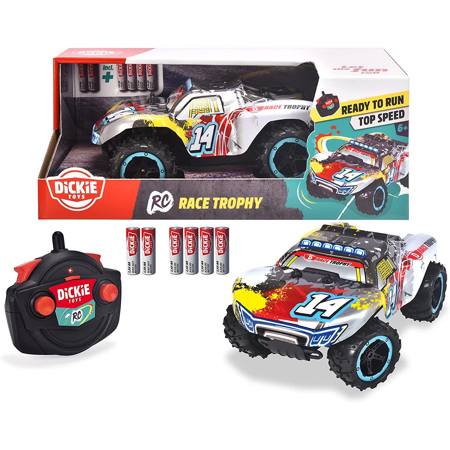 Dickie by Simba RC Race Trophy Spielzeugauto mit Funksteuerung Dickie by Simba RC Race Trophy Spielzeugauto mit Funksteuerung von Simba