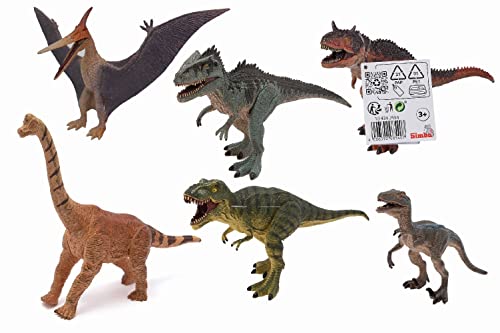 Dinosaurier 18-22cm, 6-sort. Dinosaurier 18-22cm, 6-sort. von Simba